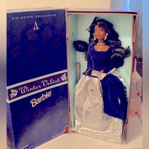 Winter velvet Barbie